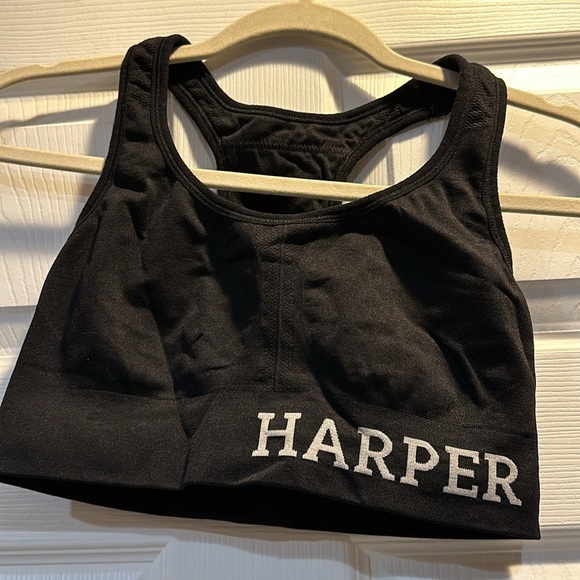 Harper Wilde Move Racerback Sports Bra S Black - Picture 5 of 10